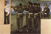 Edouard Manet The Execution of Emperor Maximilian USA oil painting artist